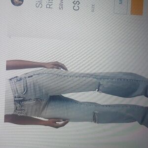 Silver jeans high rise